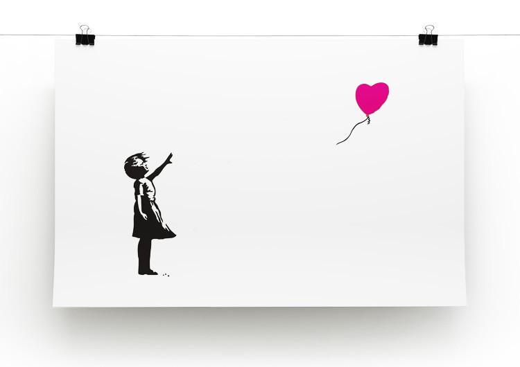 Banksy Balloon Heart Girl Canvas Print or Poster