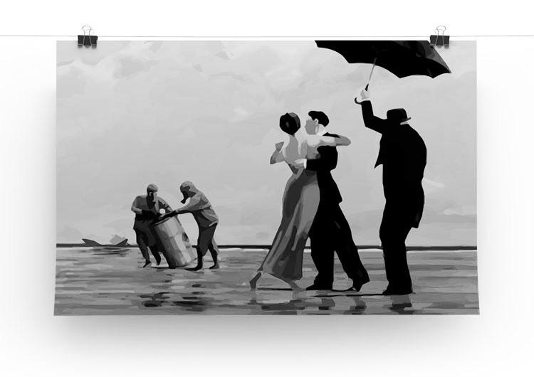 Banksy Toxic Beach Canvas Print or Poster