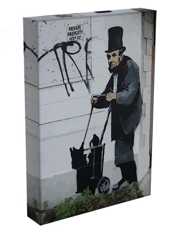 Banksy Abraham Lincoln Canvas Print or Poster - Canvas Art Rocks - 3