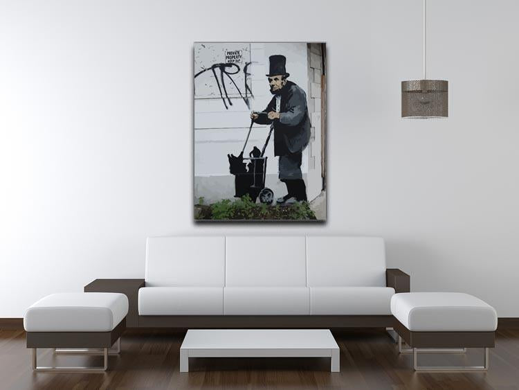 Banksy Abraham Lincoln Canvas Print or Poster - Canvas Art Rocks - 4