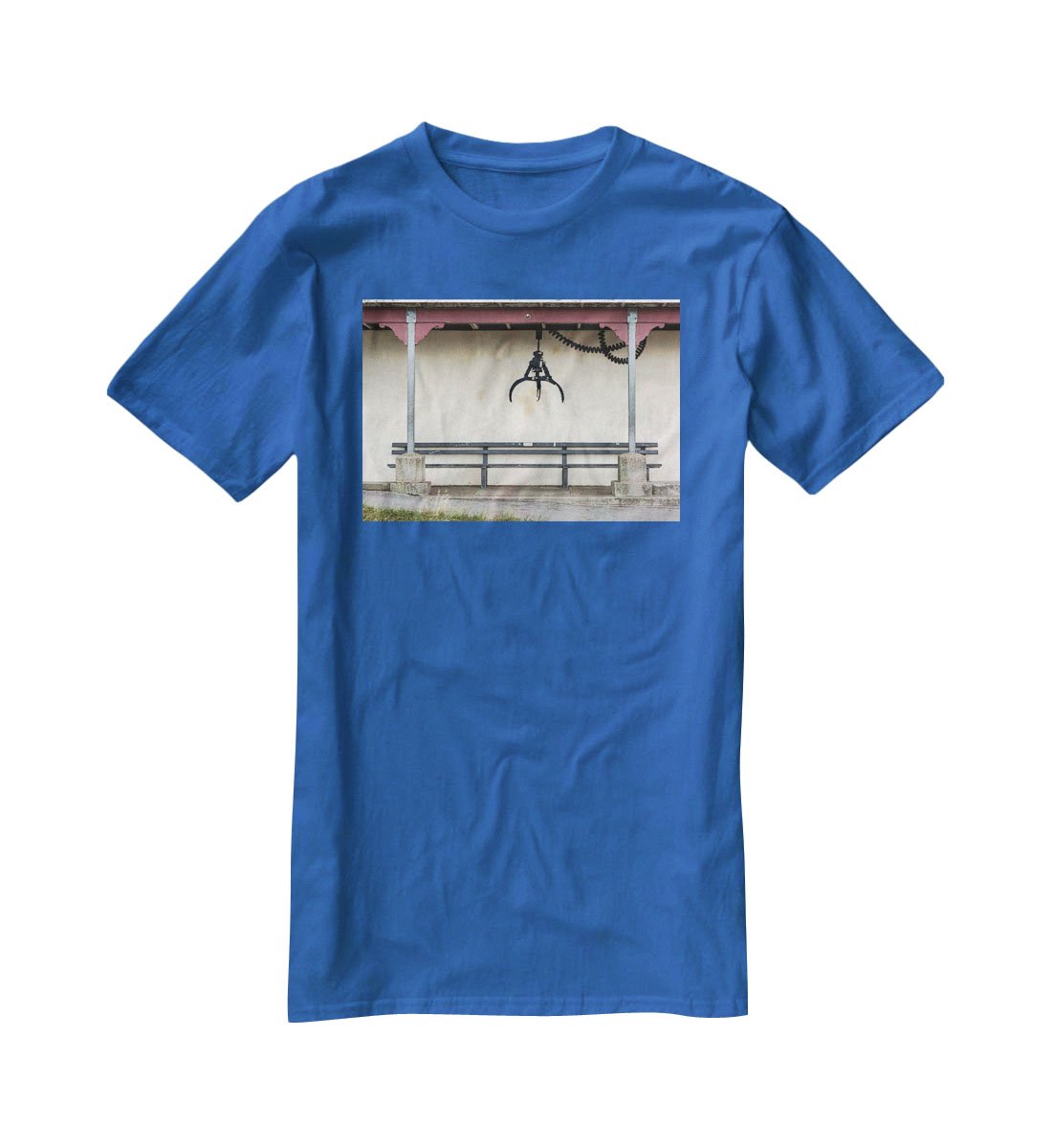 Banksy Amusement Arcade Crane T-Shirt - Canvas Art Rocks - 2