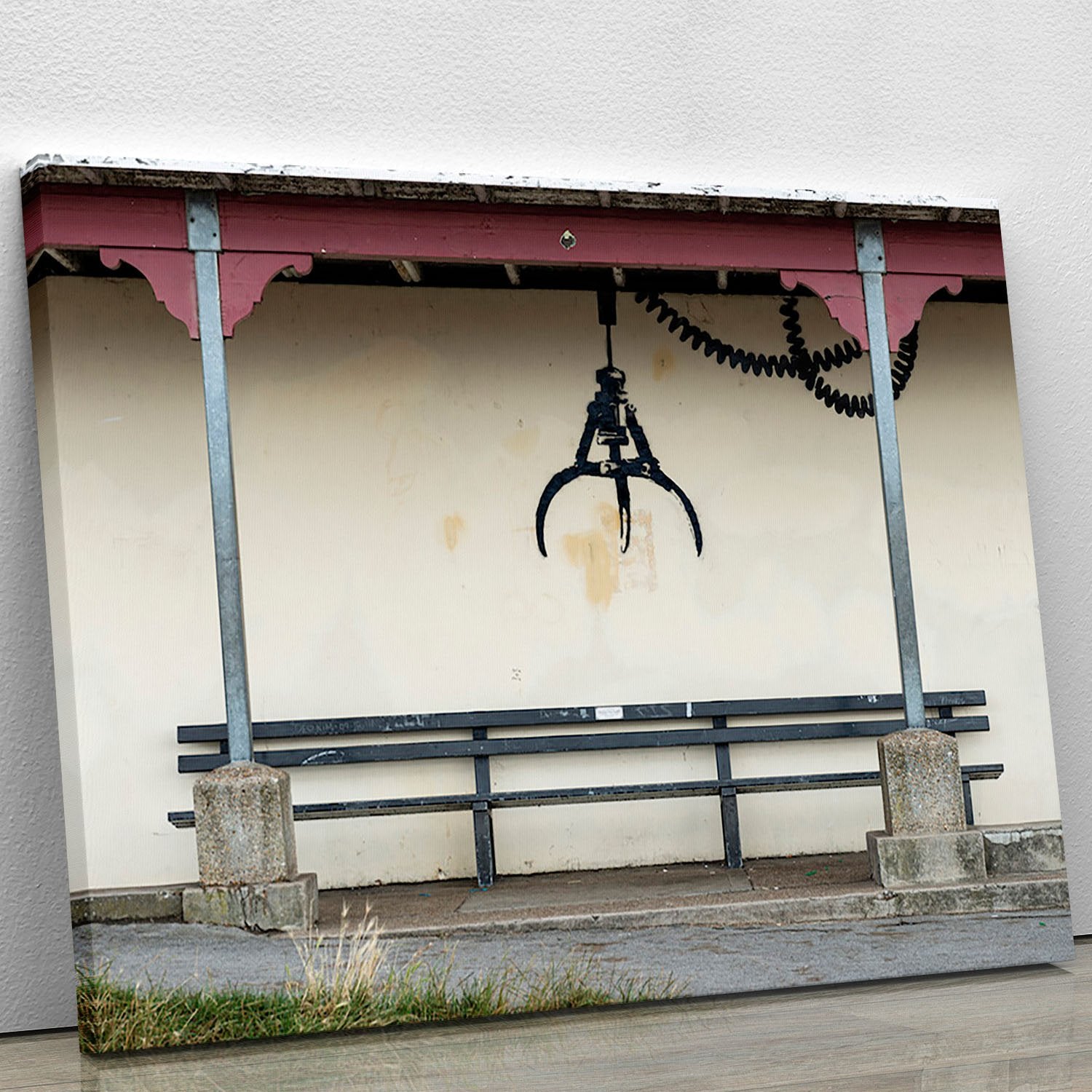 Banksy Amusement Arcade Crane Canvas Print or Poster - Canvas Art Rocks - 1