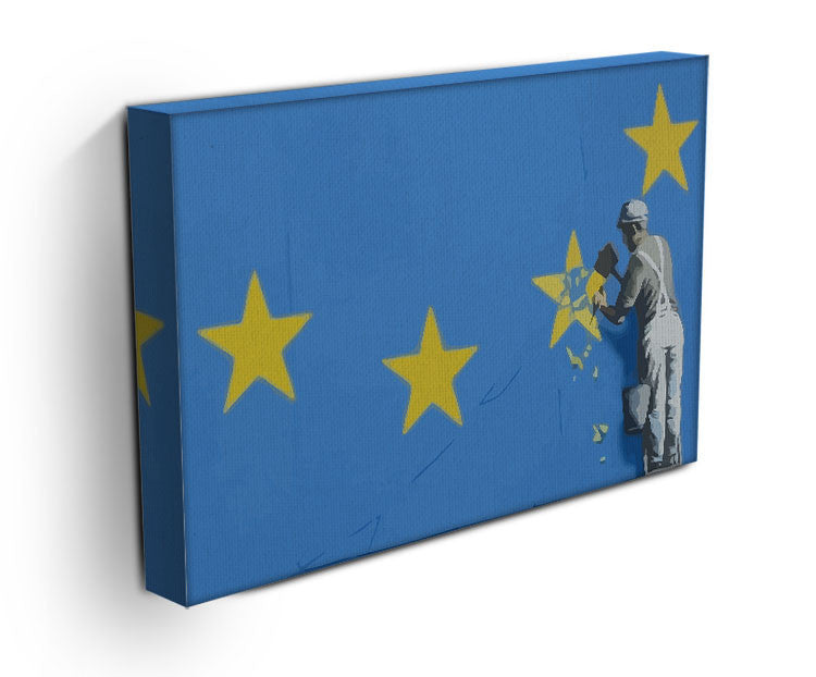Banksy Brexit Star Dover Canvas Print & Poster - US Canvas Art Rocks
