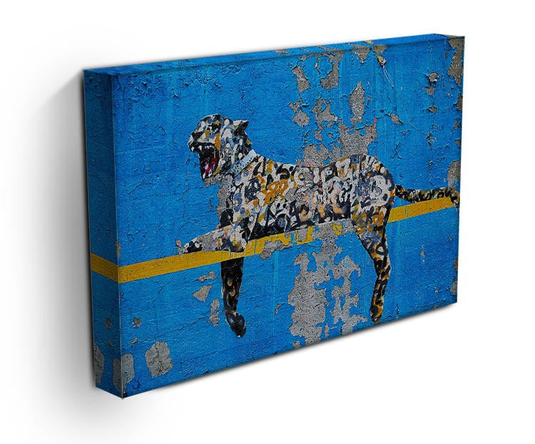 Banksy Cheetah Print - Canvas Art Rocks - 3