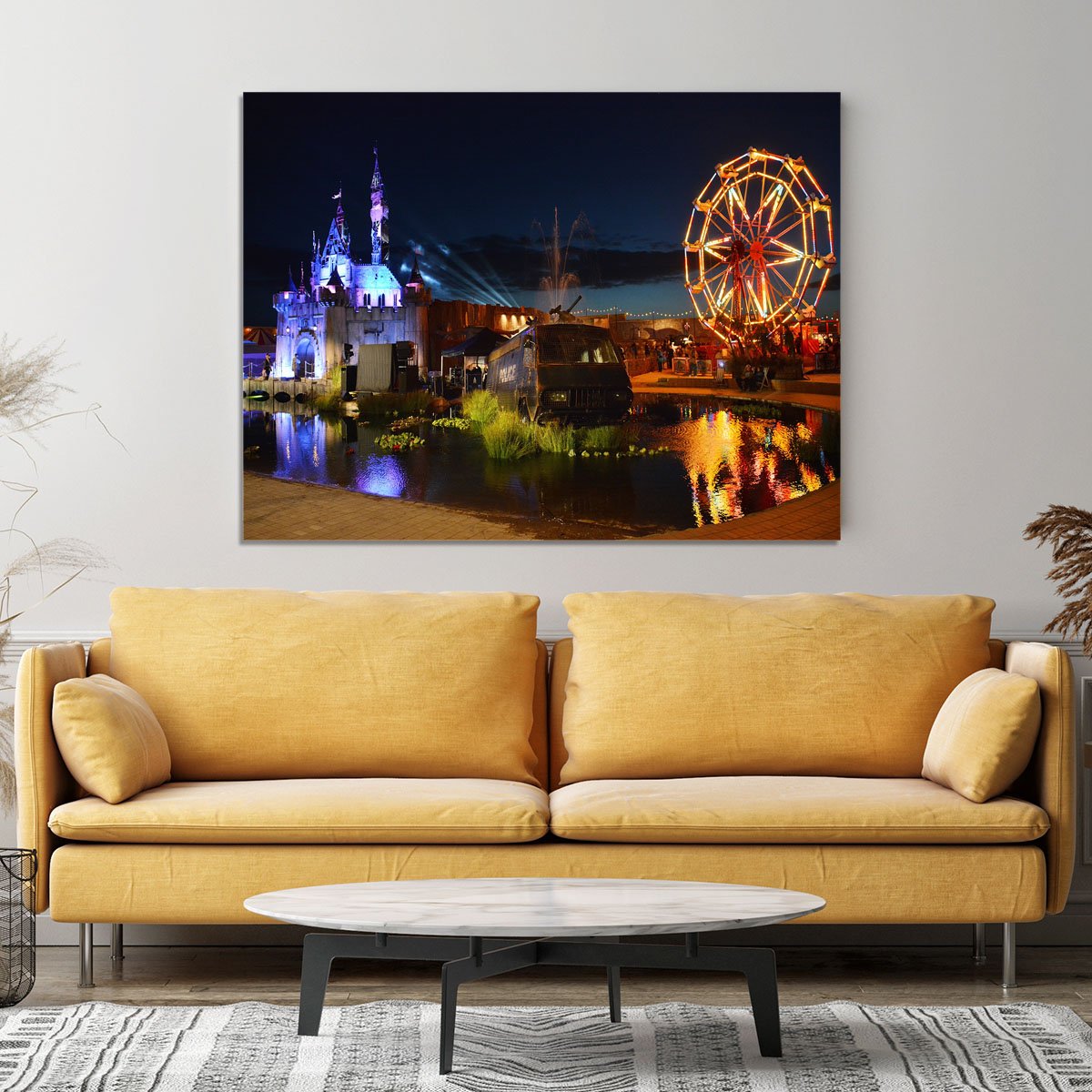 Banksy Dismaland Canvas Print or Poster