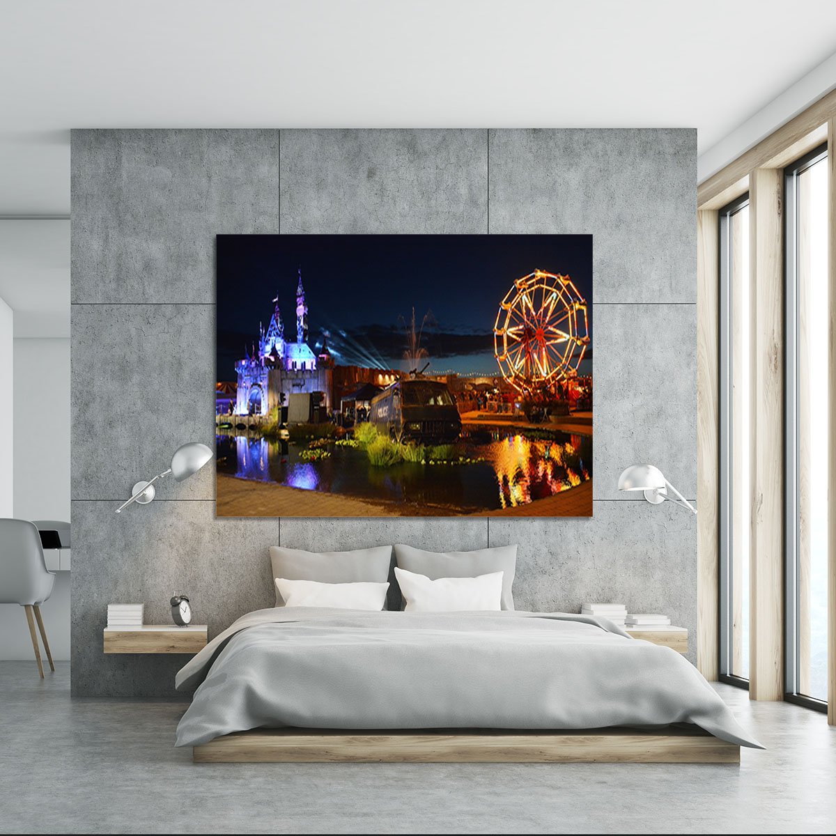 Banksy Dismaland Canvas Print or Poster