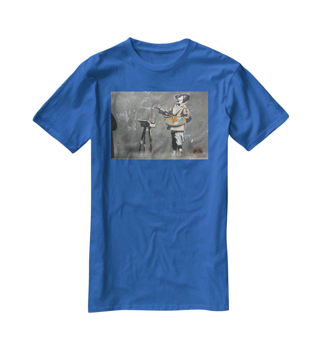 Banksy French Painter T-Shirt - Canvas Art Rocks - 2