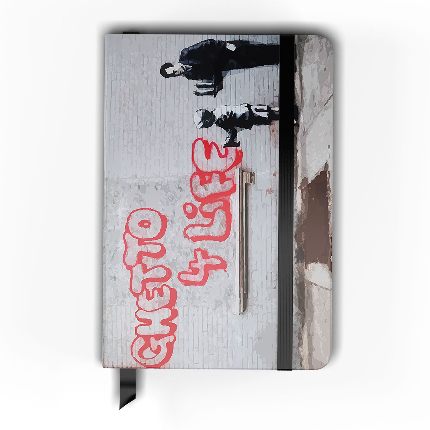 Banksy Ghetto For Life 4 Split Panel Canvas - Canvas Art Rocks - 1