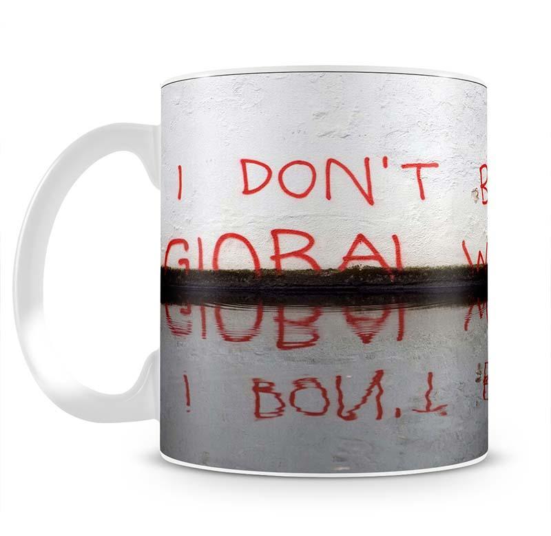 Banksy Global Warming Mug - Canvas Art Rocks - 2