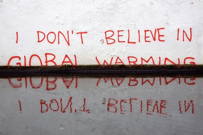 Banksy Global Warming Wall Mural Wallpaper