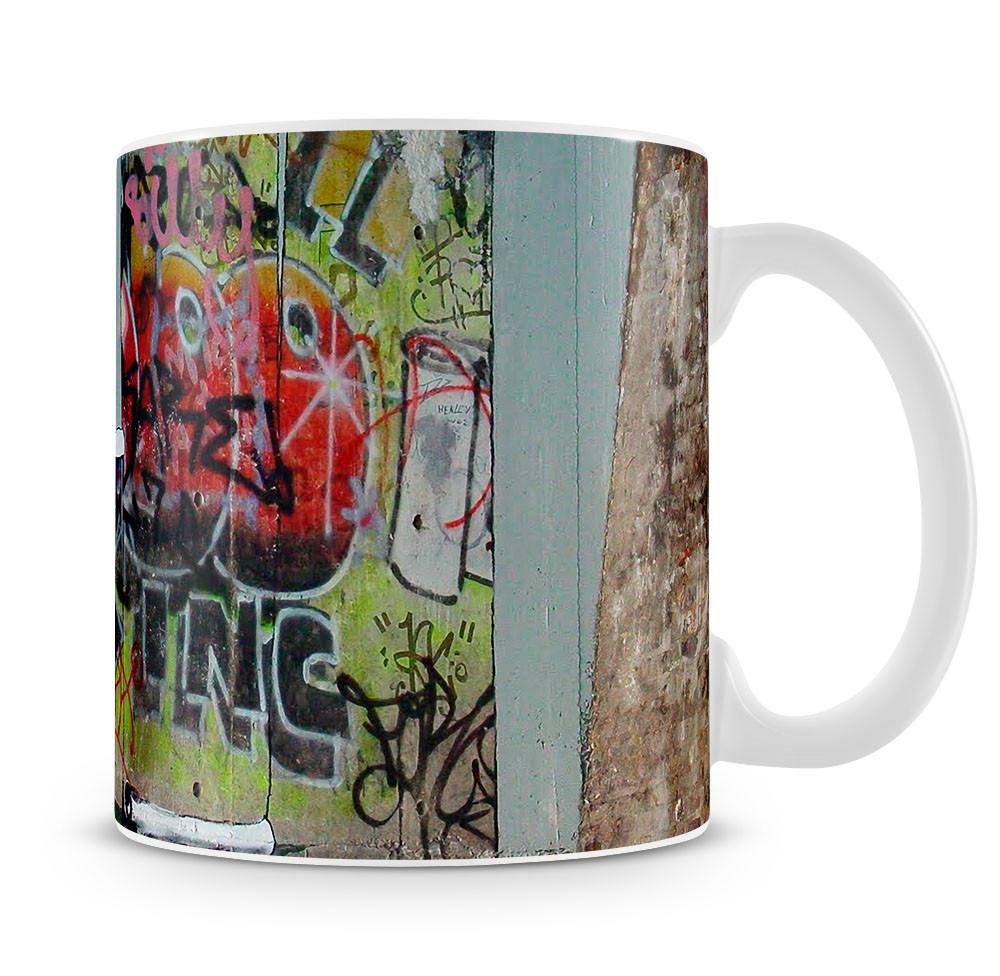 Banksy Graffiti Wallpaper Mug - Canvas Art Rocks