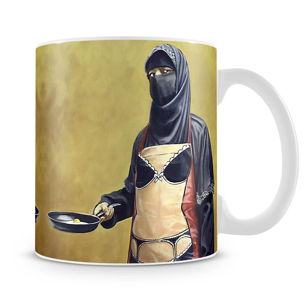 Banksy How Do You Like Your Eggs Mug - Canvas Art Rocks