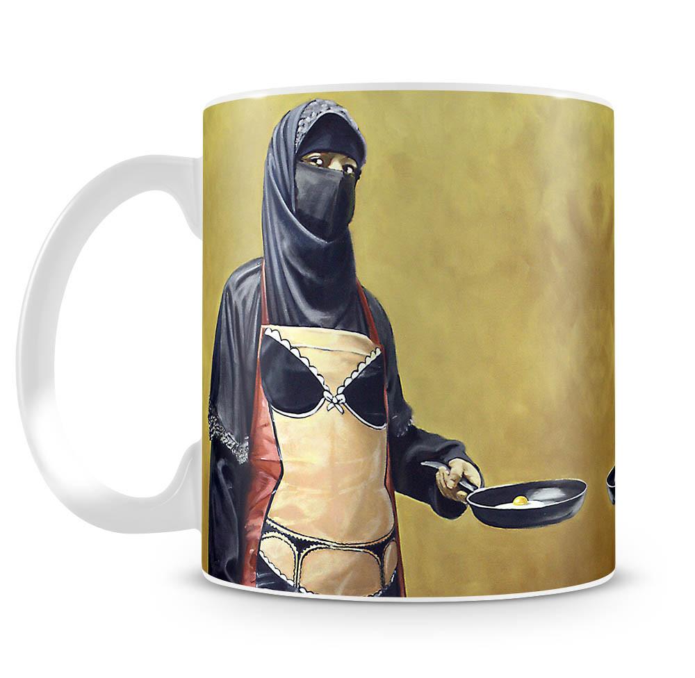 Banksy How Do You Like Your Eggs Mug - Canvas Art Rocks