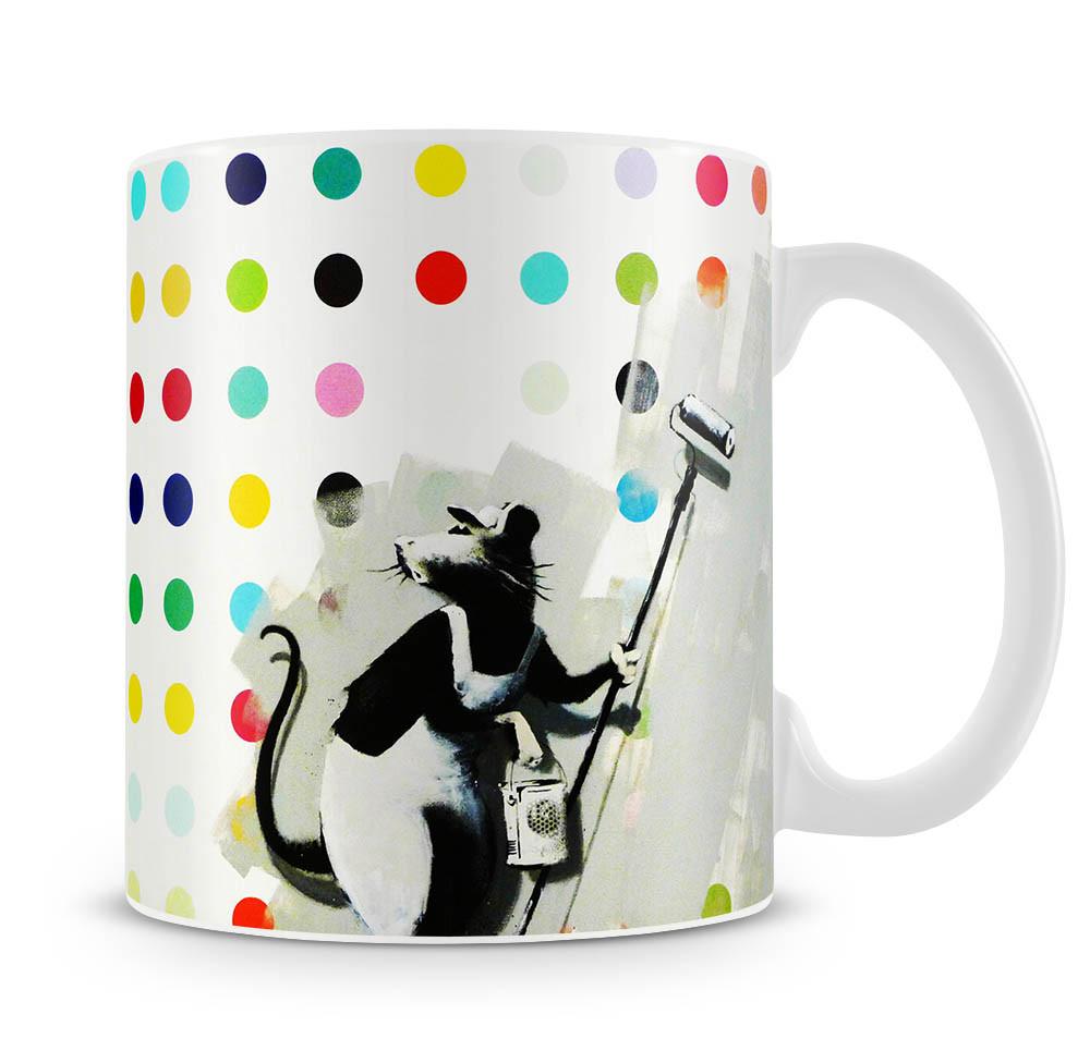 Banksy LSD Damien Hirst Mug - Canvas Art Rocks