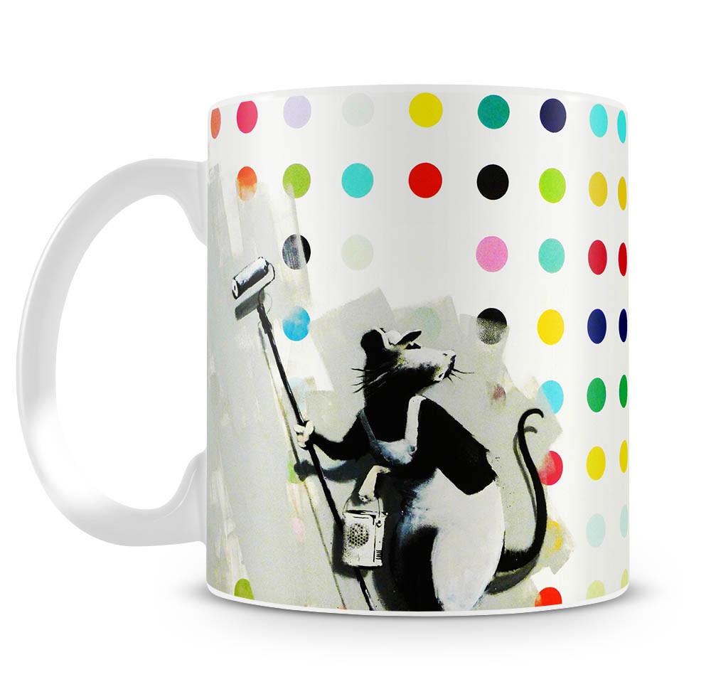 Banksy LSD Damien Hirst Mug - Canvas Art Rocks