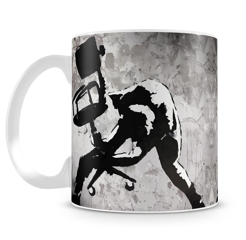 Banksy London Calling Mug - Canvas Art Rocks