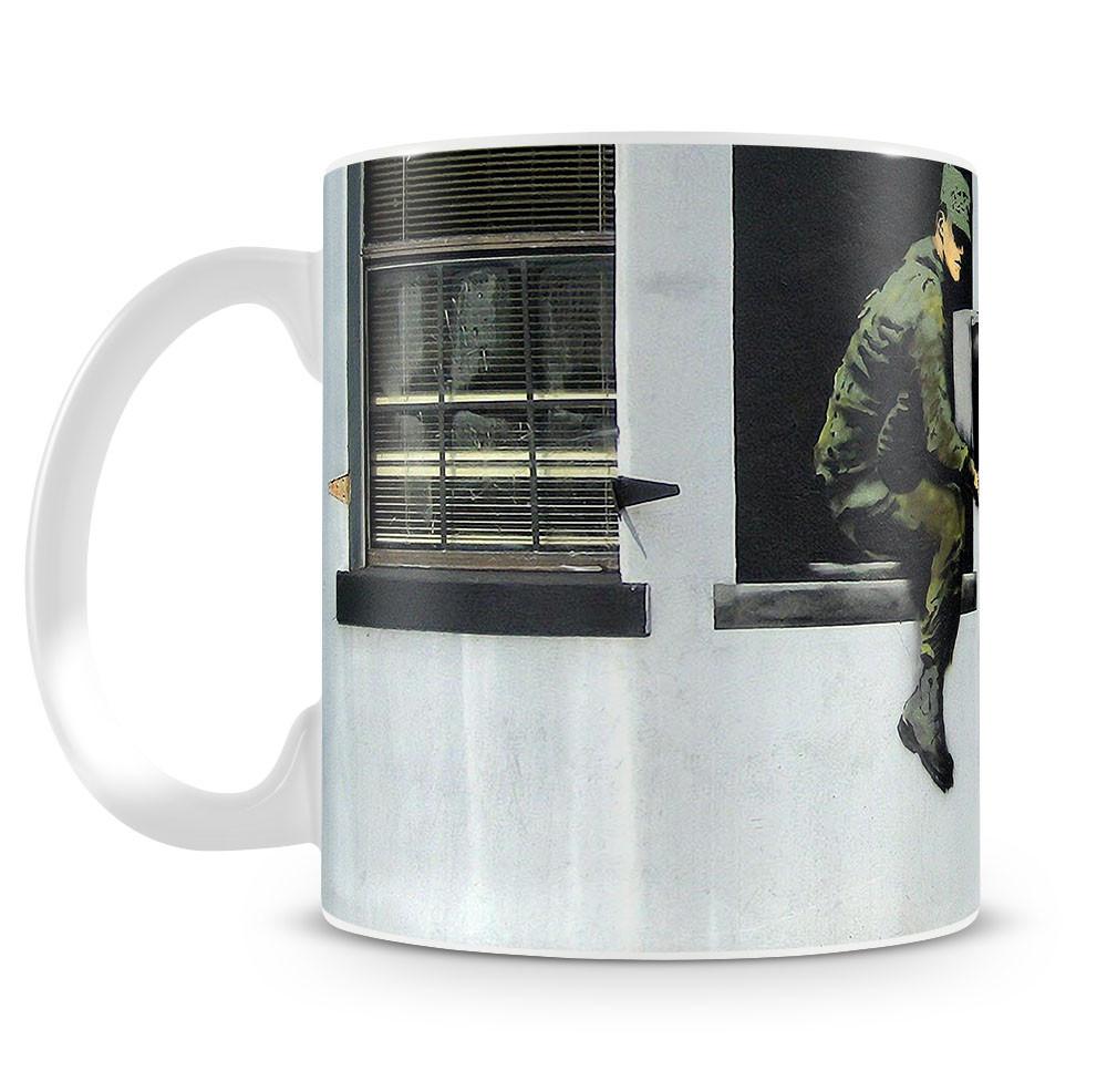 Banksy Looting Soldiers Mug - Canvas Art Rocks