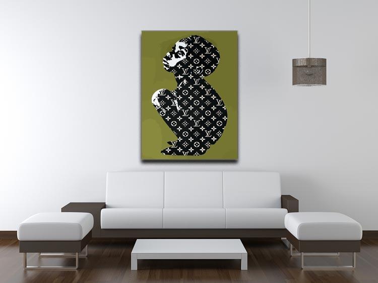 Banksy Louis Vuitton Kid Canvas Print or Poster - Canvas Art Rocks - 4