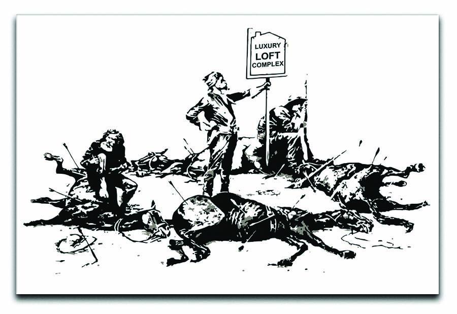 Banksy Luxury Loft Canvas Print or Poster  - Canvas Art Rocks - 1