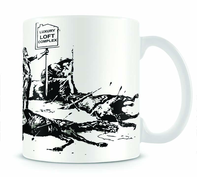 Banksy Luxury Loft Mug - Canvas Art Rocks - 1