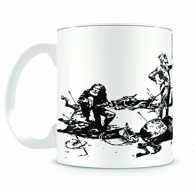 Banksy Luxury Loft Mug - Canvas Art Rocks - 2