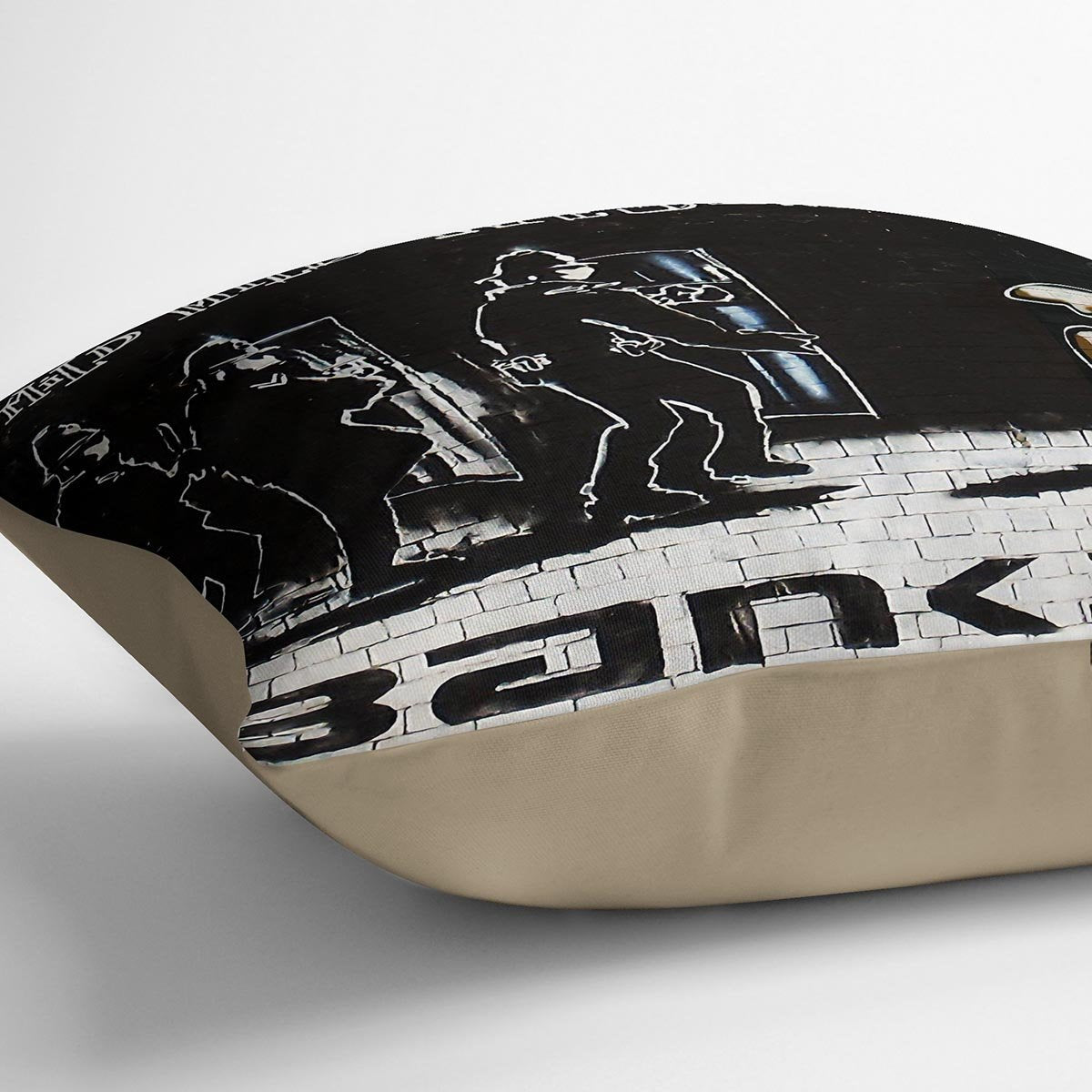 Banksy Mild Mild West Cushion