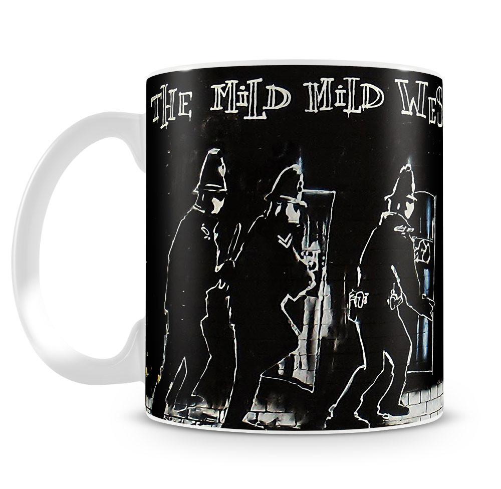 Banksy Mild Mild West Mug - Canvas Art Rocks