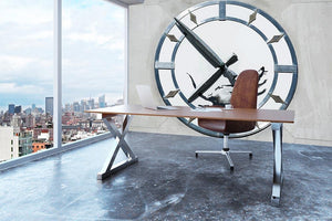 Banksy New York Clock Rat Wall Mural Wallpaper - Canvas Art Rocks - 3