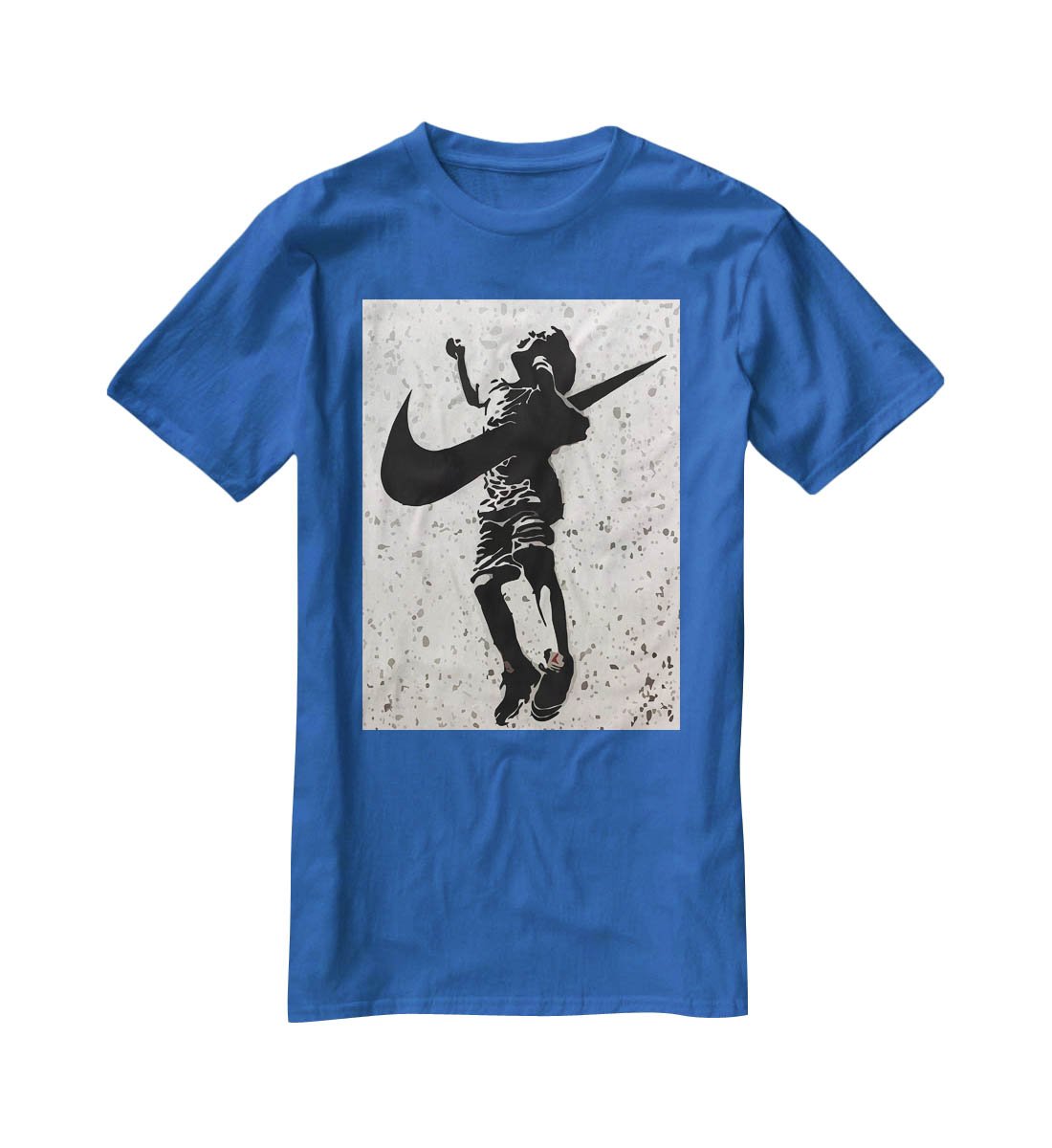 Banksy Nike T-Shirt - Canvas Art Rocks - 2