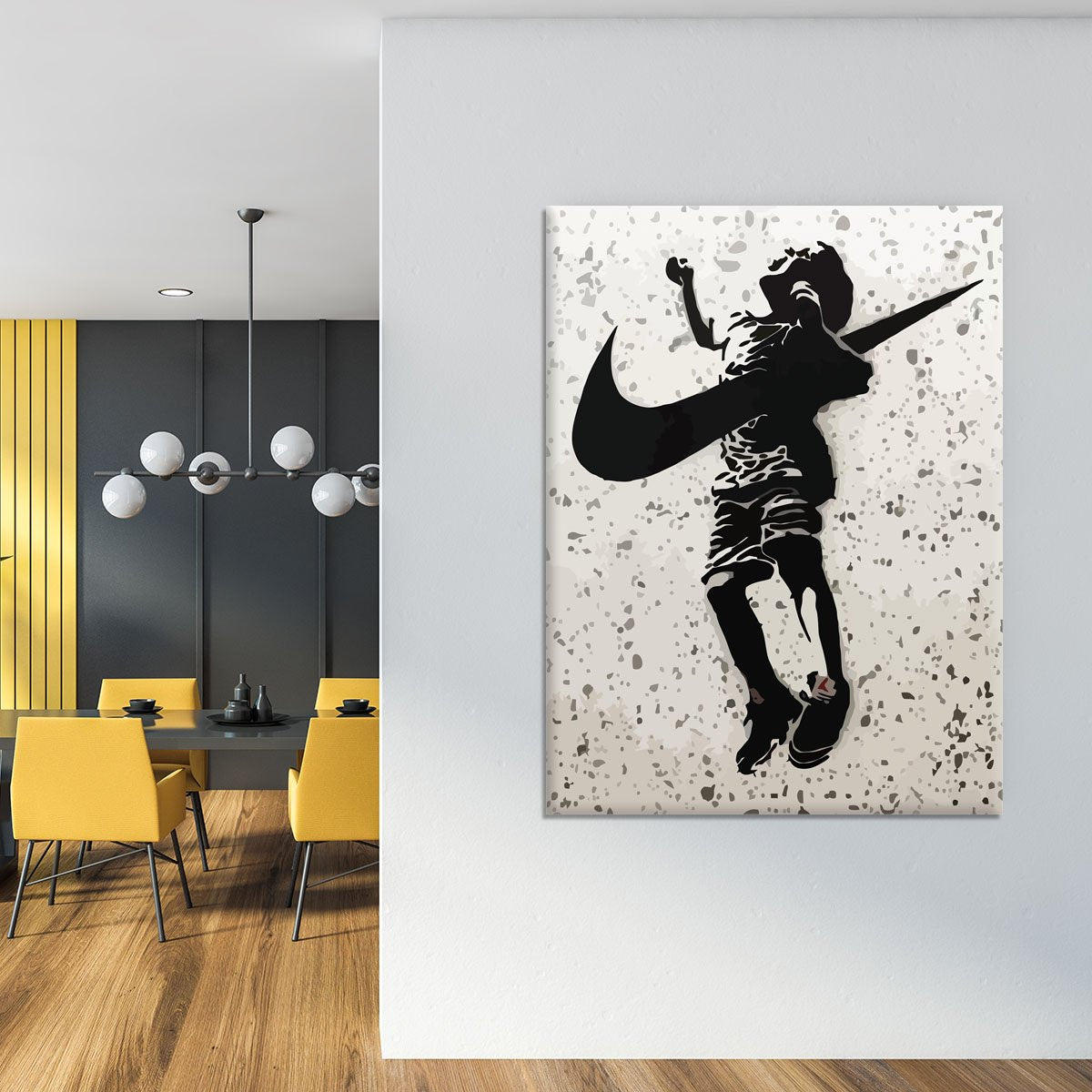 Banksy Nike Canvas Print or Poster