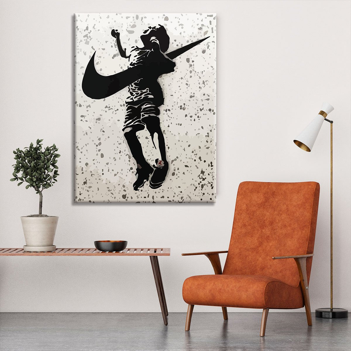 Banksy Nike Canvas Print or Poster