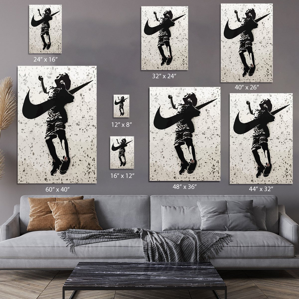 Banksy Nike Canvas Print or Poster