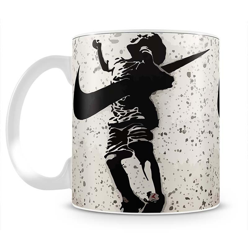 Banksy Nike Mug - Canvas Art Rocks - 2