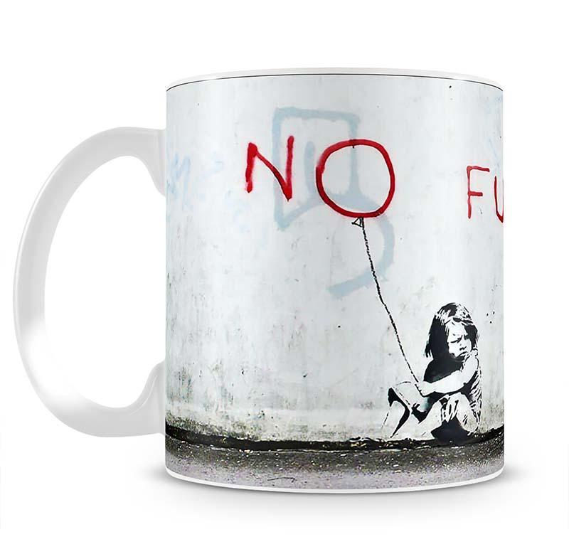 Banksy No Future Mug - Canvas Art Rocks - 2