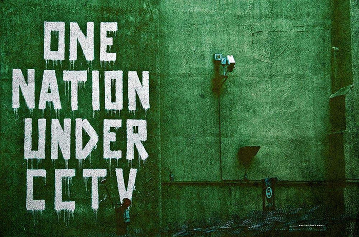 Banksy One Nation Under CCTV Wall Mural Wallpaper