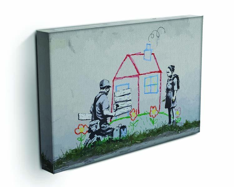 Banksy Play House Canvas Print or Poster - Canvas Art Rocks - 3