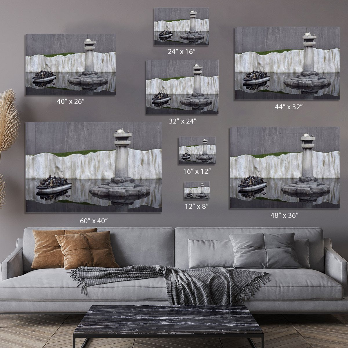 Banksy Refugee Canvas Print or Poster