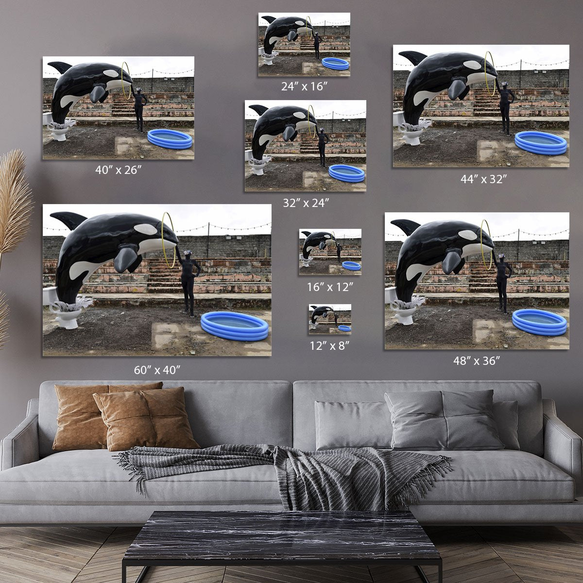 Banksy Seaworld Canvas Print or Poster