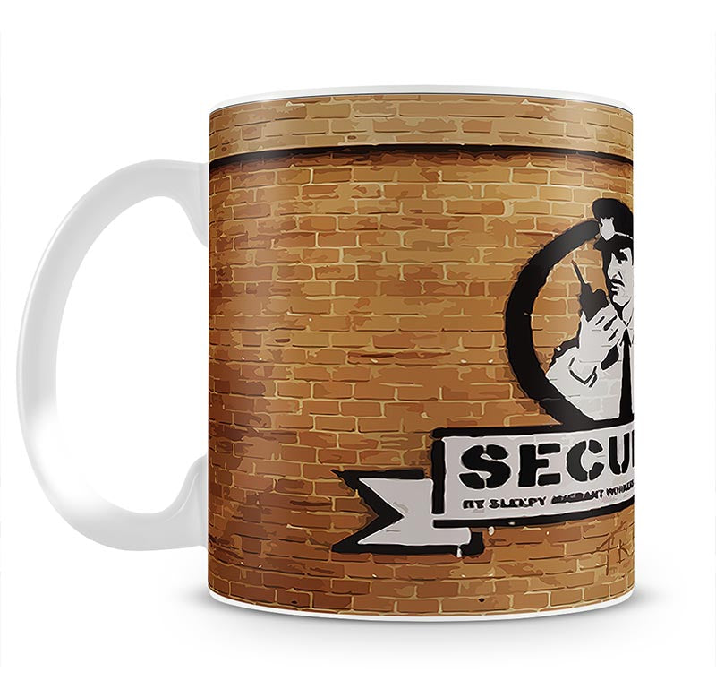 Banksy Secured Liverpool Mug - Canvas Art Rocks - 1