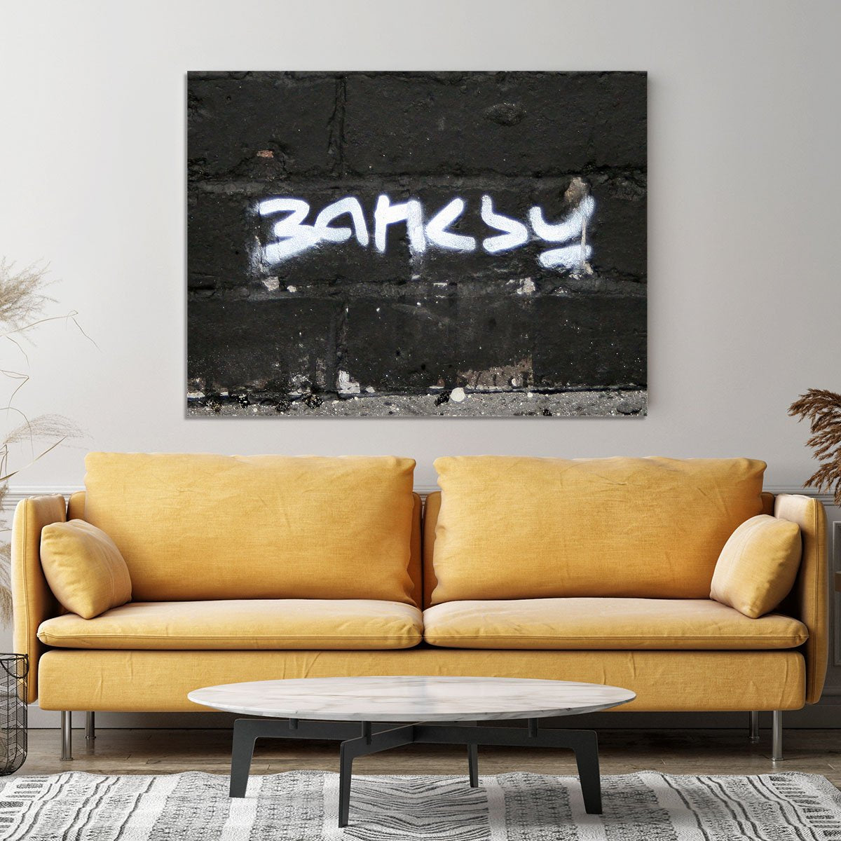 Banksy Signature Tag Canvas Print or Poster