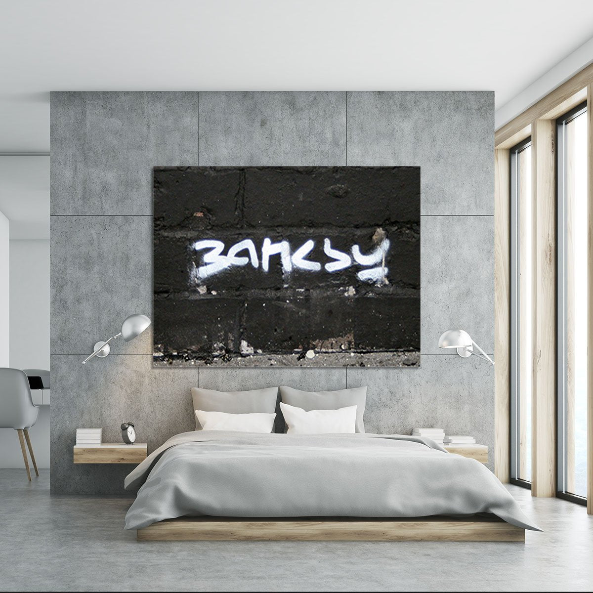 Banksy Signature Tag Canvas Print or Poster