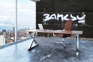 Banksy Signature Tag Wall Mural Wallpaper - Canvas Art Rocks - 3