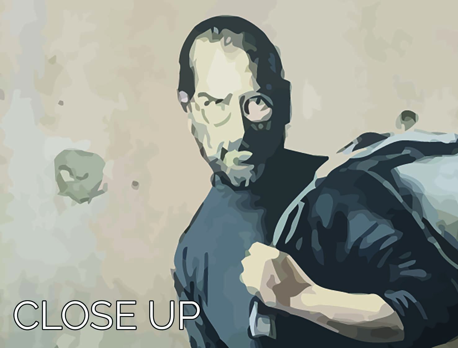 Banksy Steve Jobs 3 Split Panel Canvas Print - Canvas Art Rocks - 3