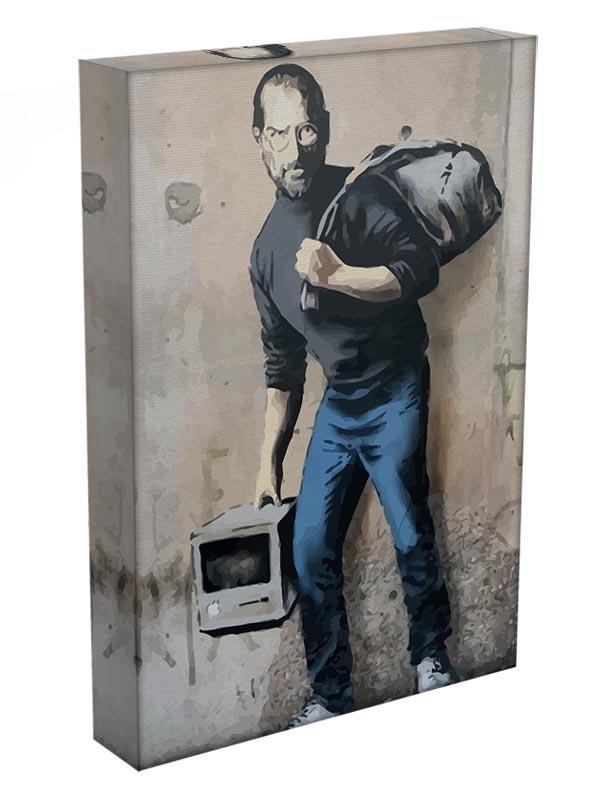 Banksy Steve Jobs Canvas Print or Poster - Canvas Art Rocks - 3