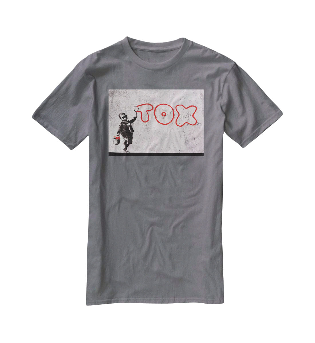 Banksy Tax T-Shirt - Canvas Art Rocks - 3