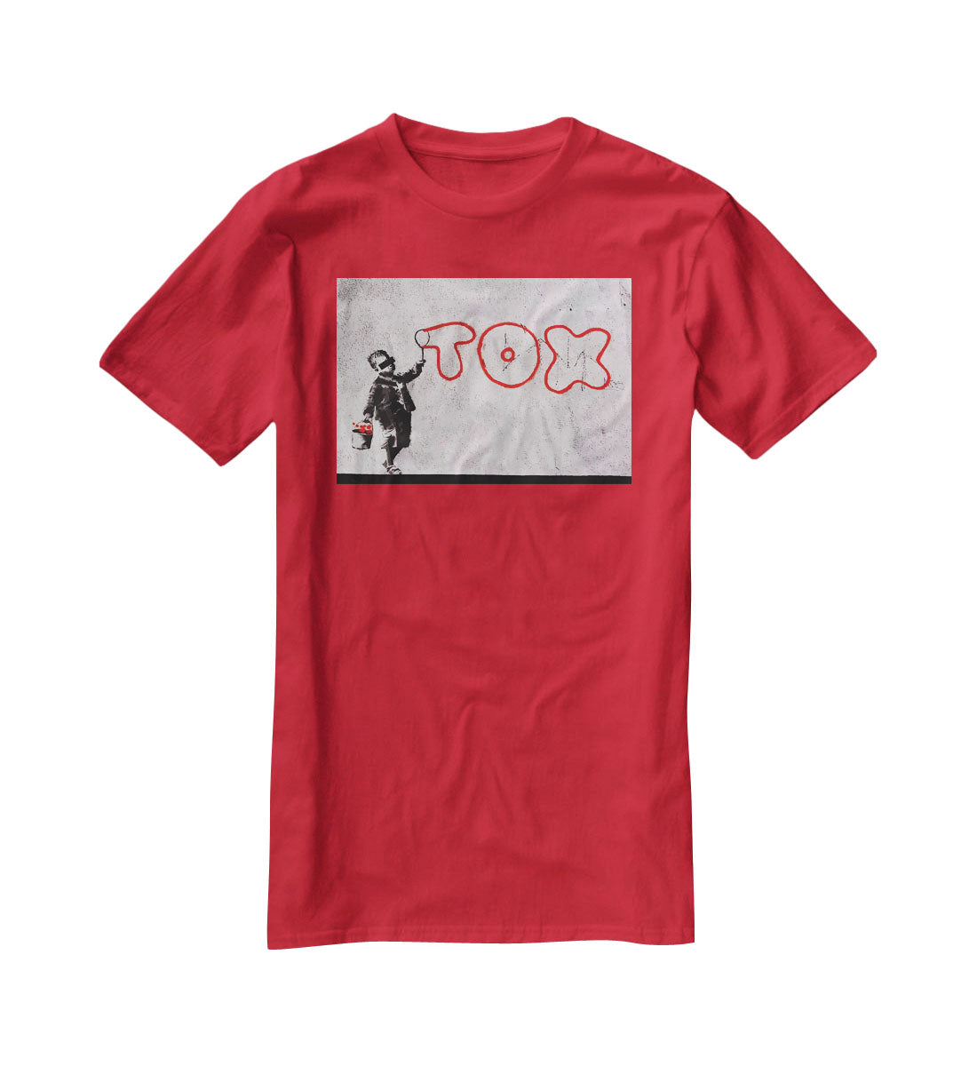 Banksy Tax T-Shirt - Canvas Art Rocks - 4