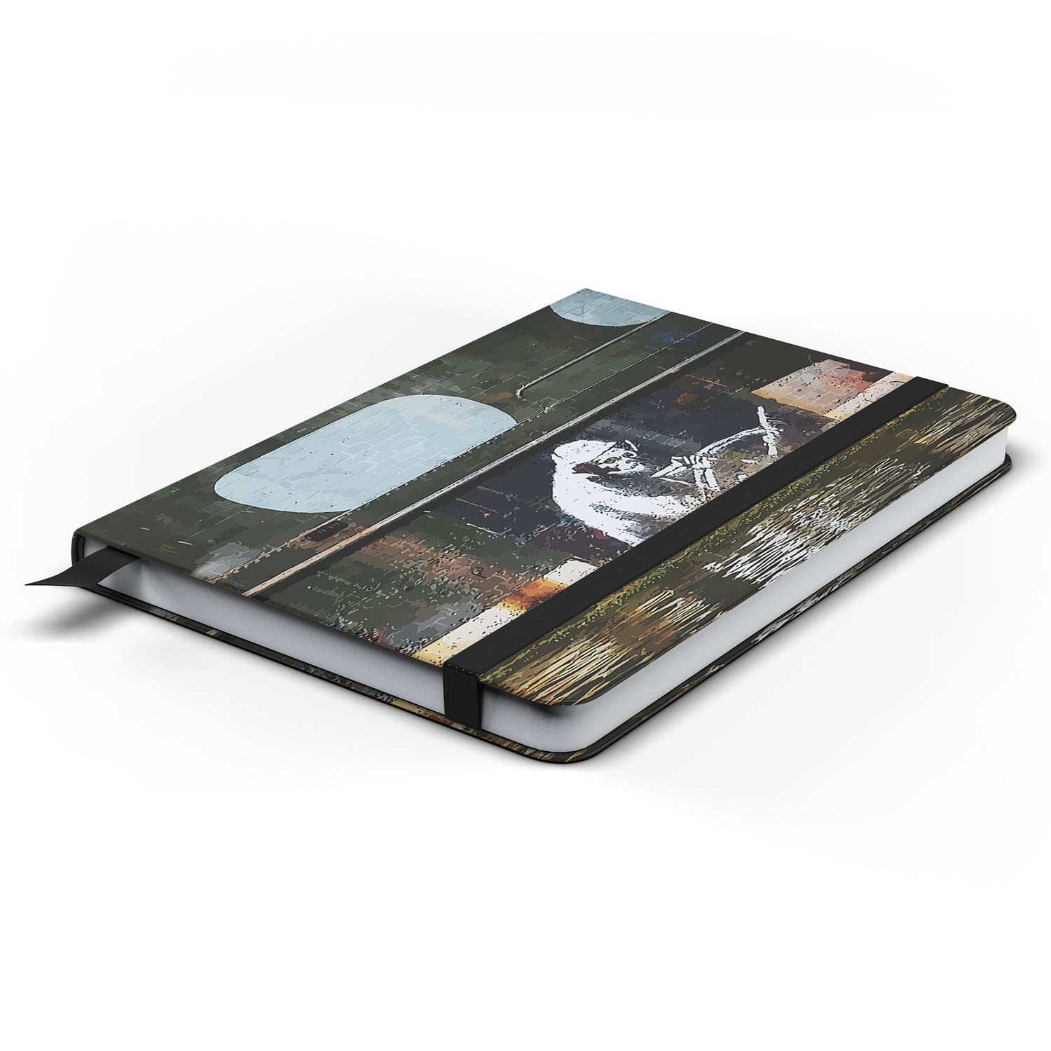 Banksy The Grim Reaper Bristol 4 Split Panel Canvas - Canvas Art Rocks - 2