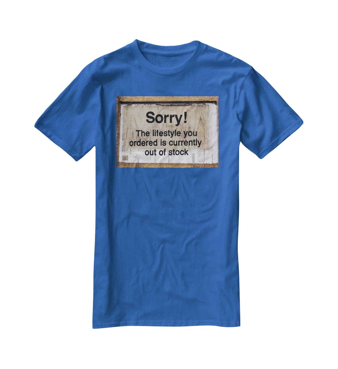 Banksy The Lifestyle You Ordered T-Shirt - Canvas Art Rocks - 2