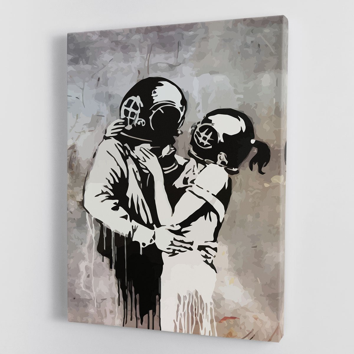 Banksy Think Tank Canvas Print or Poster