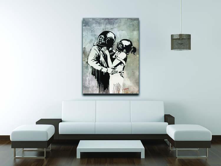 Banksy Think Tank Canvas Print or Poster - Canvas Art Rocks - 4